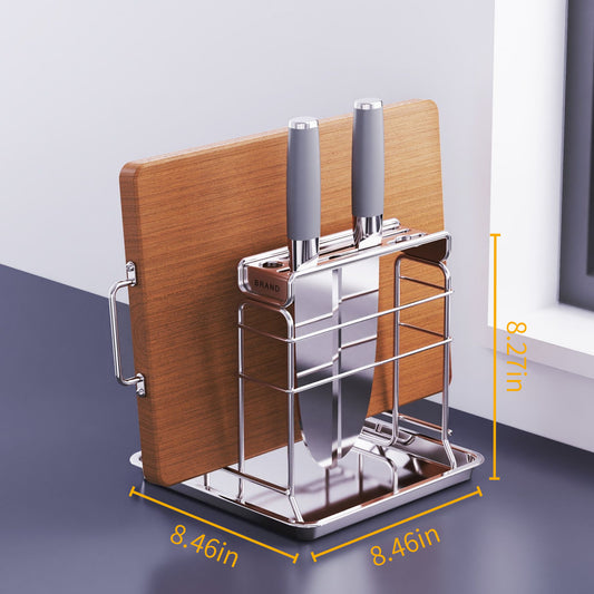Stainless Steel Kitchen Utensil Storage Rack size