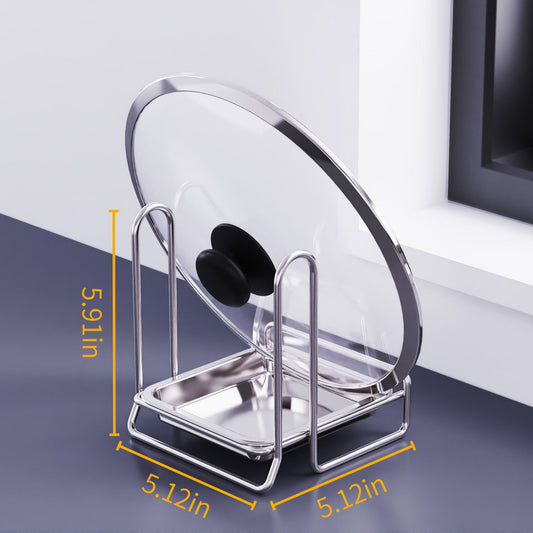 Stainless Steel Pot Lid Stand size