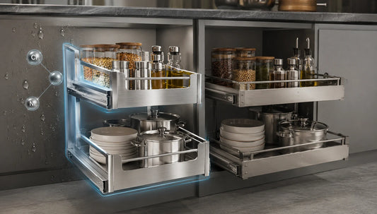 304 vs 201 Stainless Steel Kitchen Basket: