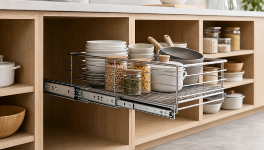 How Does a Pull-Out Kitchen Basket Work