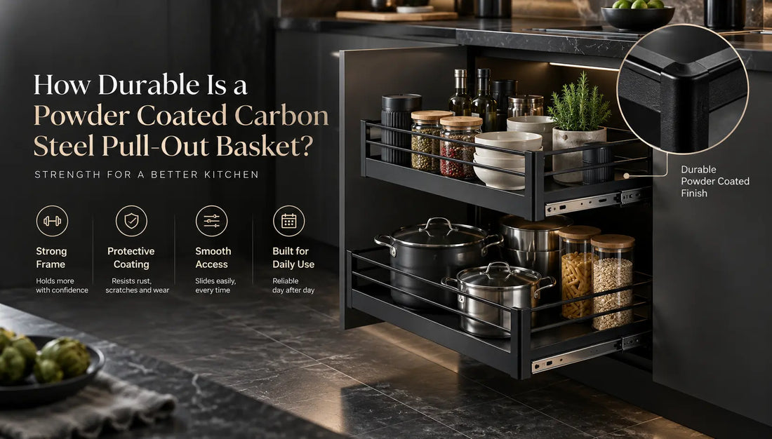 How Durable Is a Powder Coated Carbon Steel Pull-Out Basket