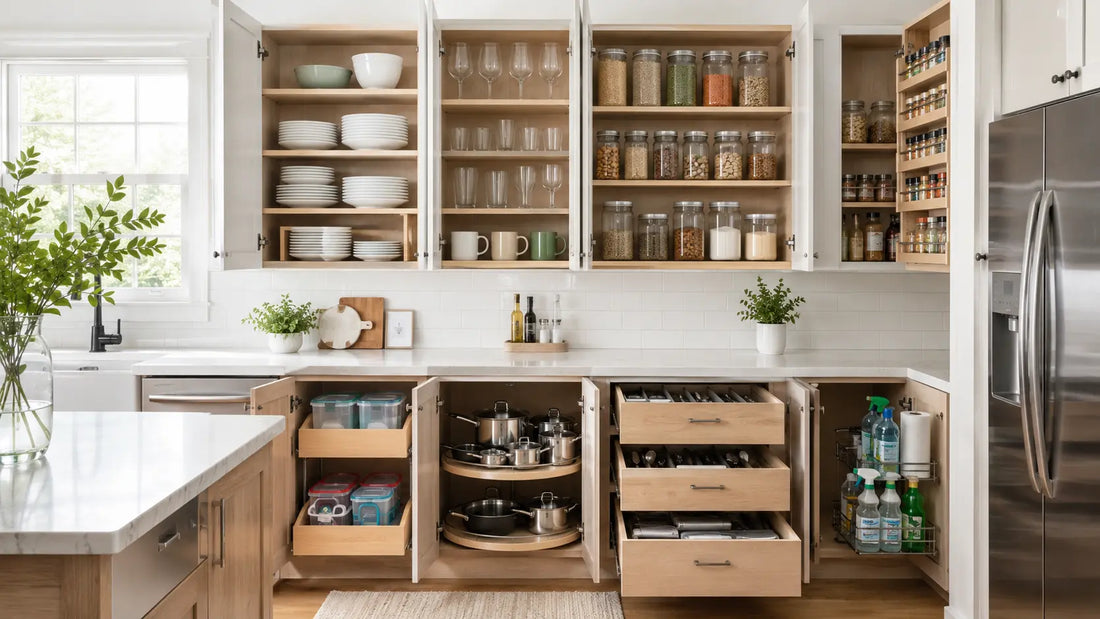 Kitchen Cabinet Organization Ideas by Product Type