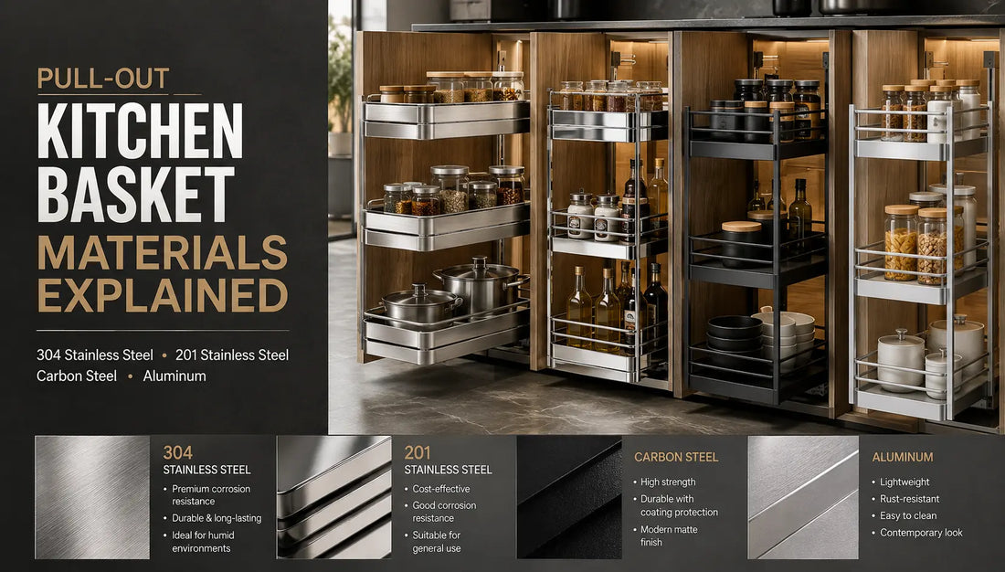Pull-Out Kitchen Basket Materials Explained