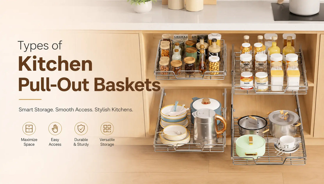 Types of Kitchen Pull-Out Baskets