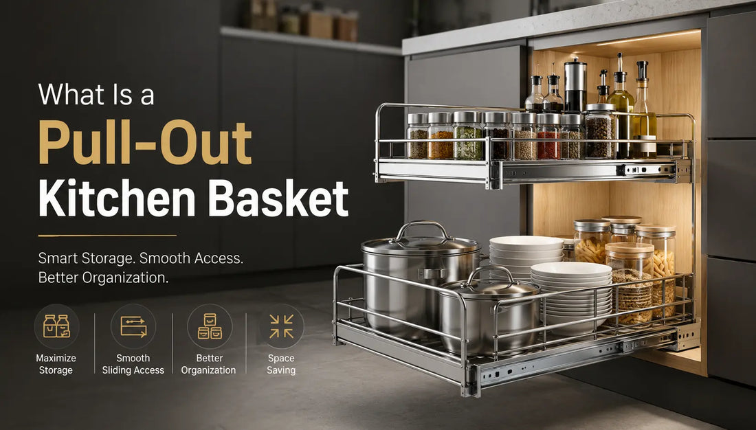 What Is a Pull-Out Kitchen Basket
