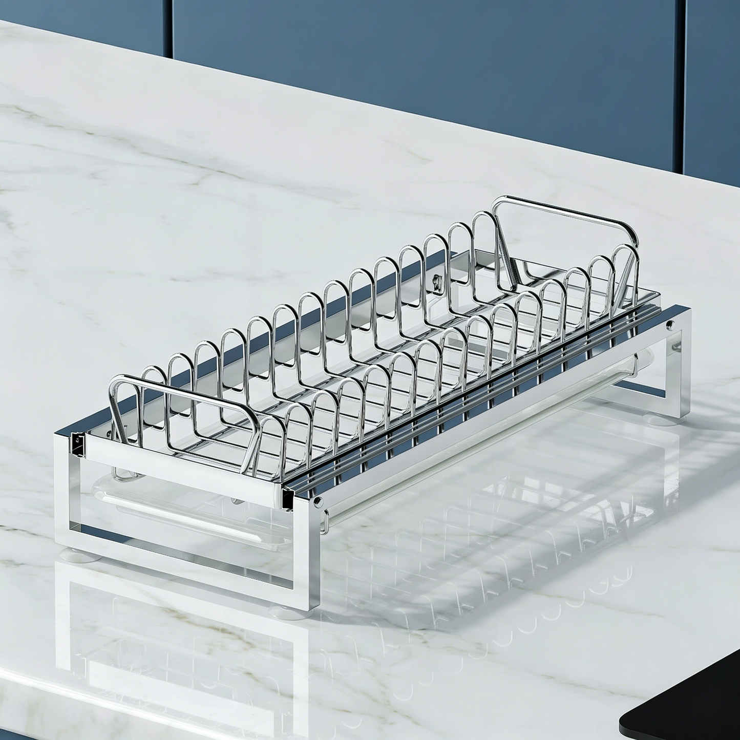 Pull-out Cabinet Dish Rack