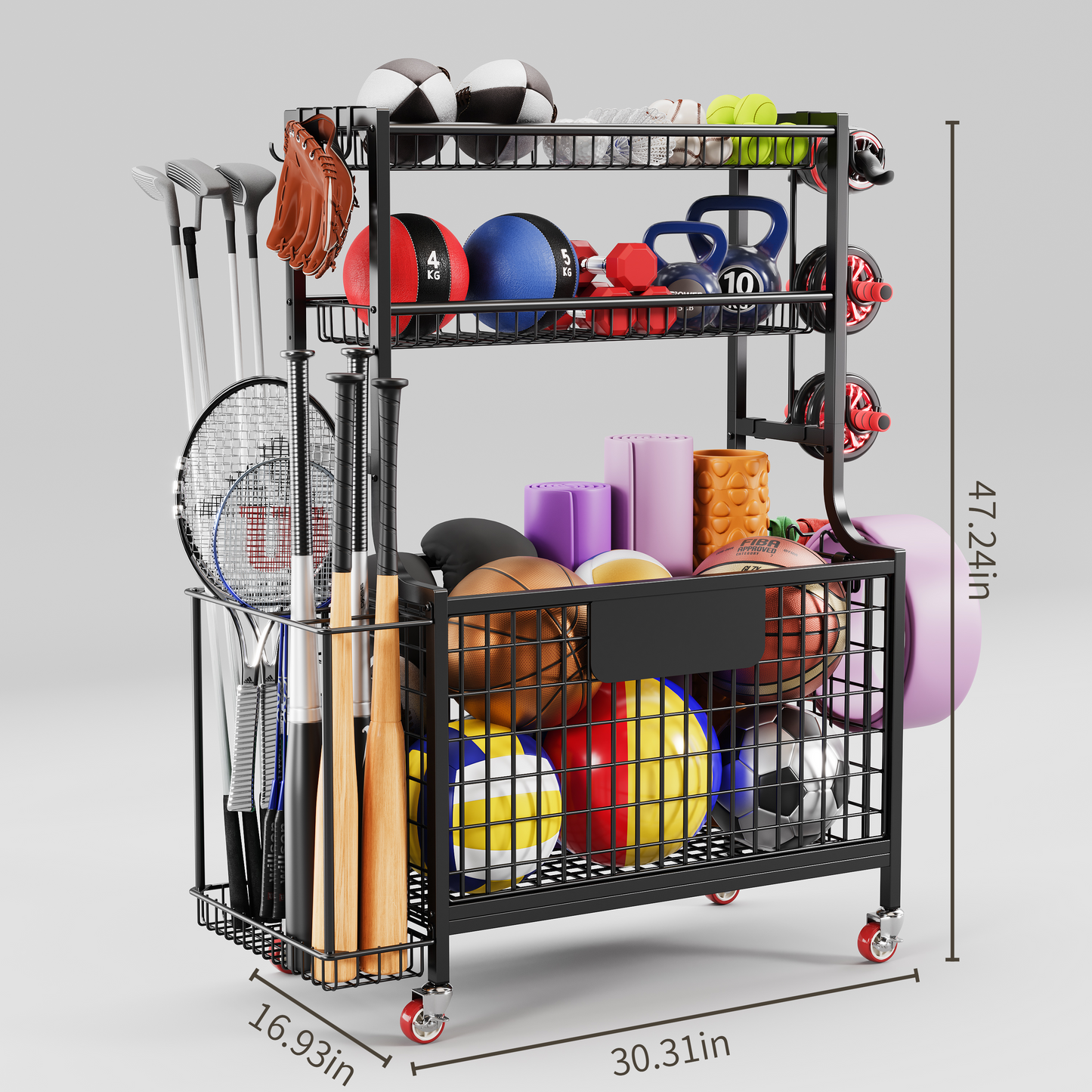 304 Stainless Steel Ball Storage Rack