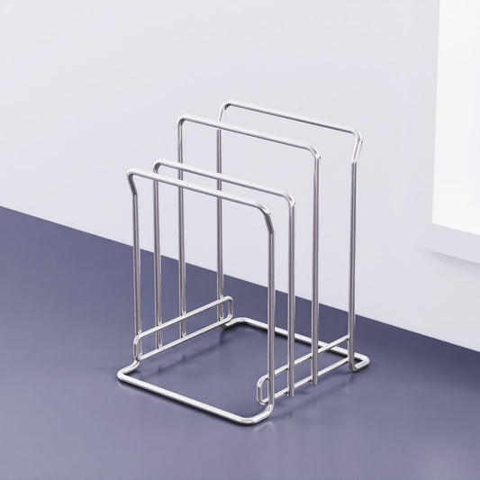 Stainless Steel Multi-Slot Cutting Board Holder