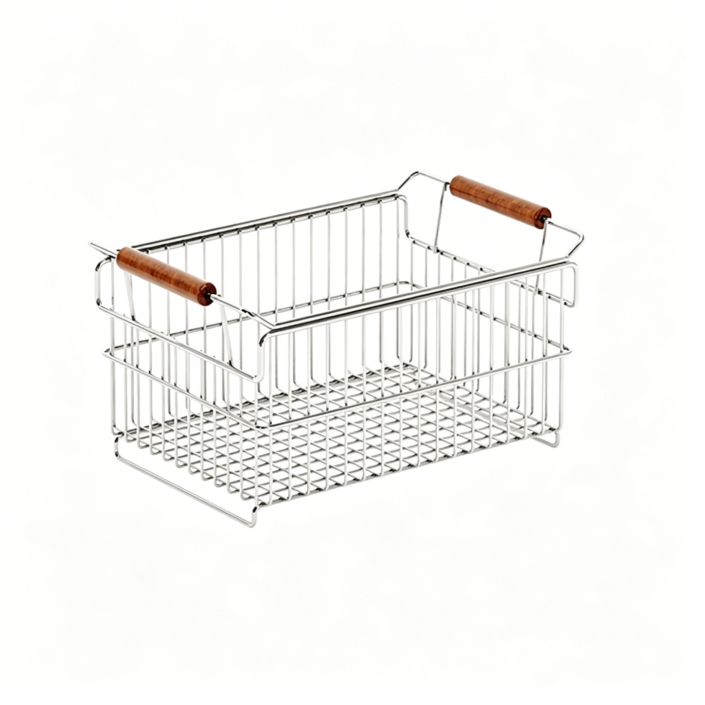 304 Stainless Steel Multi-Functional Storage Basket - Medium