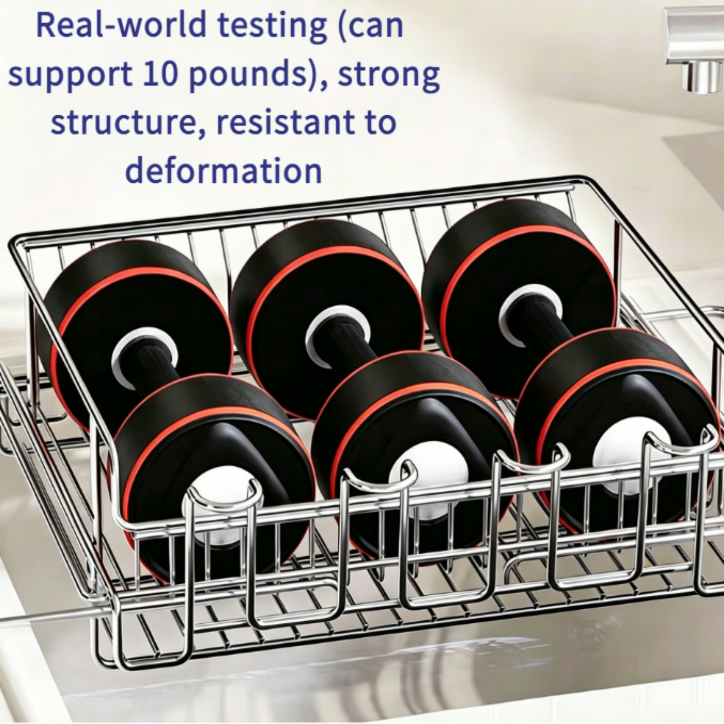 304 Stainless Steel Telescopic Sink Drain Rack