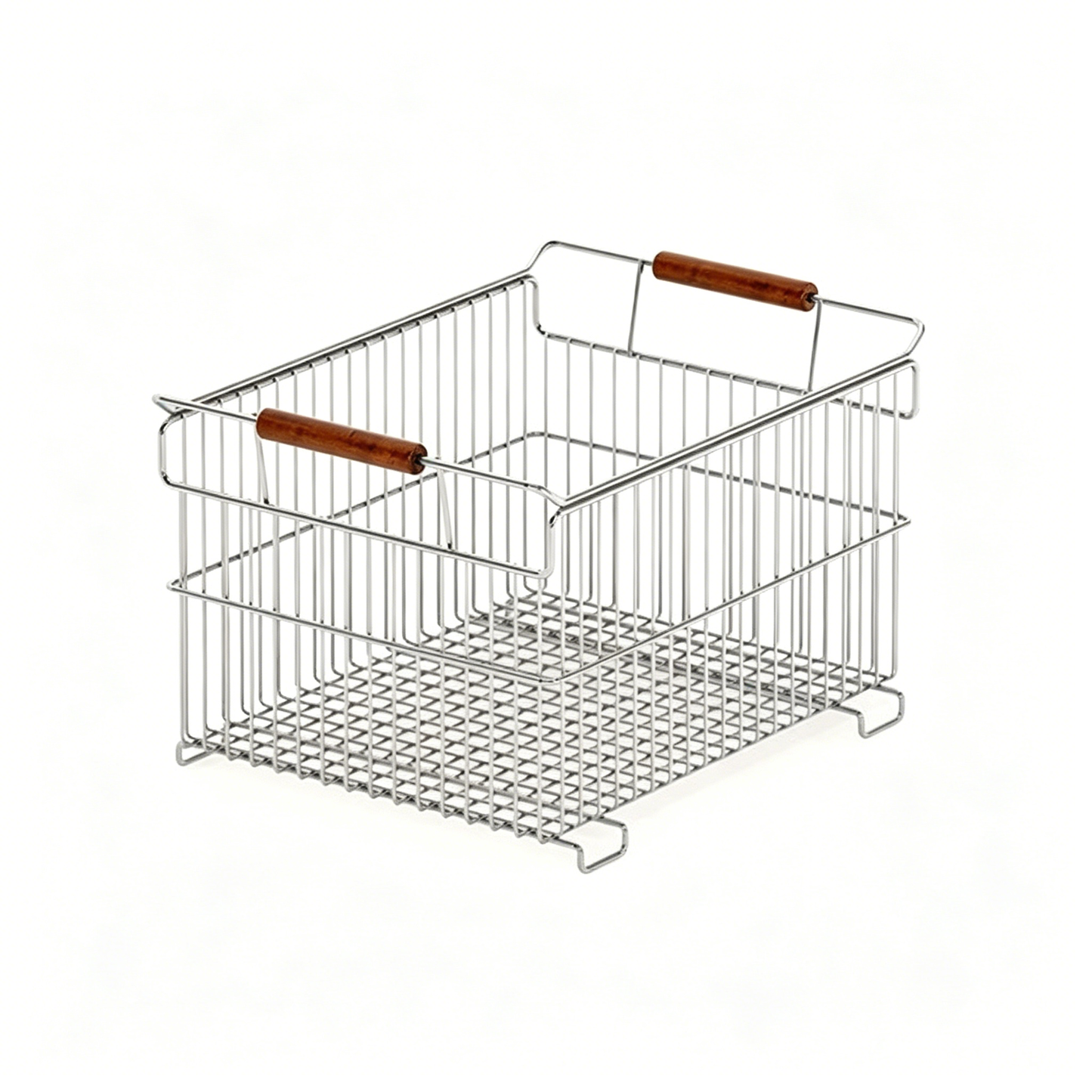 304 Stainless Steel Multi-Functional Storage Basket - Large
