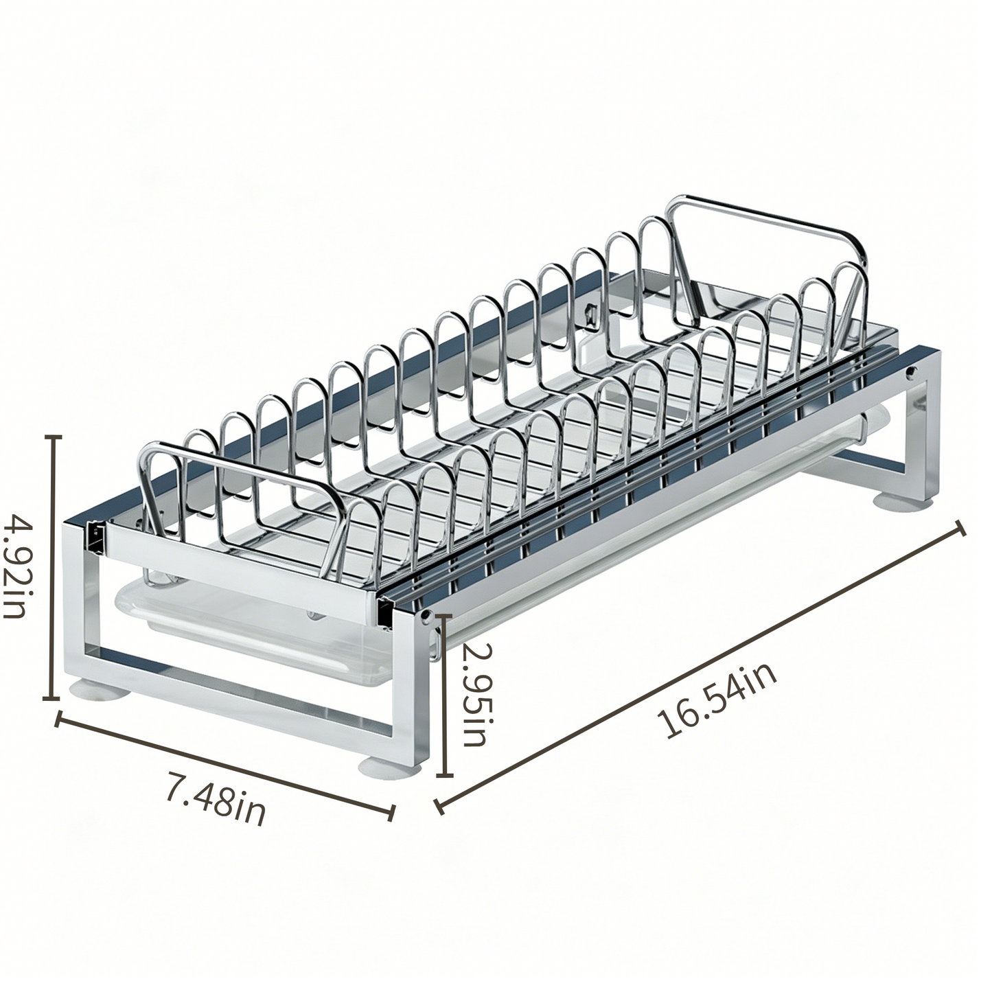 Pull-out Cabinet Dish Rack