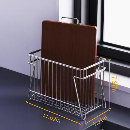 Stainless Steel Kitchen Utensil Storage Basket size