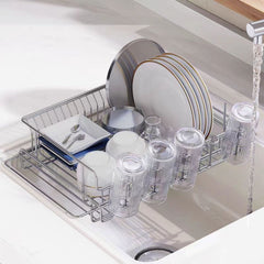 304 Stainless Steel Telescopic Sink Drain Rack（trumpet）
