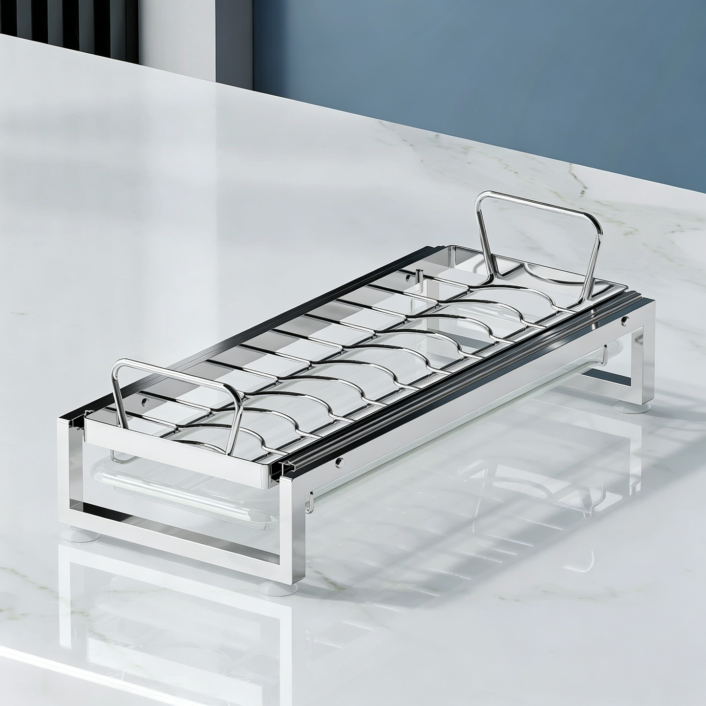 Pull-out Cabinet Dish Rack